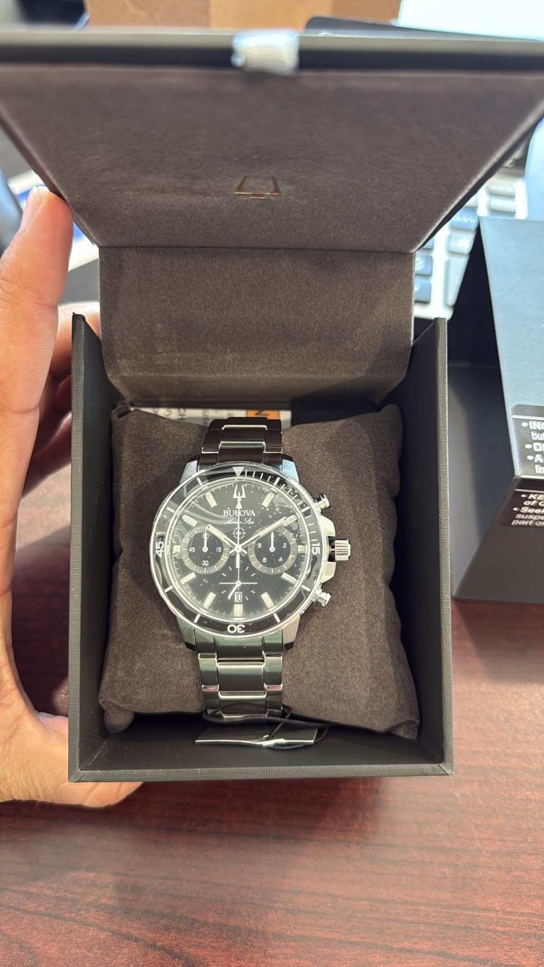 Bulova Men's Marine Star Series-C 6-Hand Chronograph Watch, 45mm customer photo 2