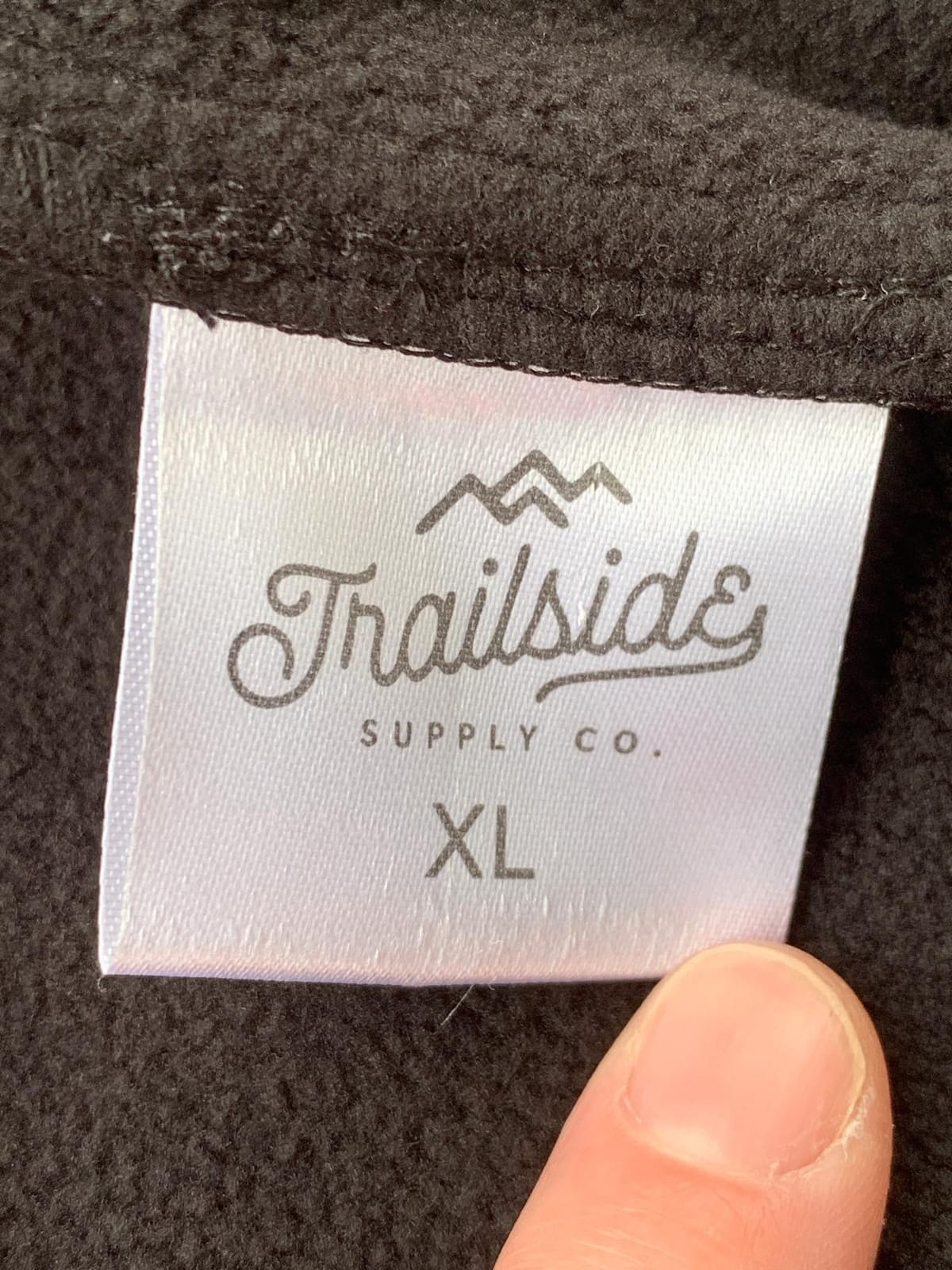 TRAILSIDE SUPPLY CO. Men's Softshell Jacket Fleece Lined Windbreaker,Lightweight Water Resistant Winter Coat customer photo 2