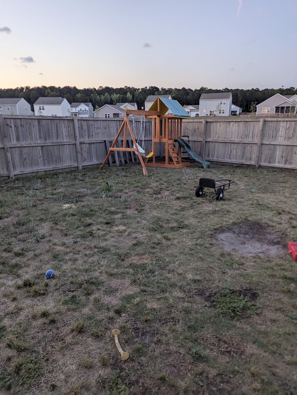 KidKraft Appleton Wooden Swing Set, (Amazon Exclusive) customer photo 1