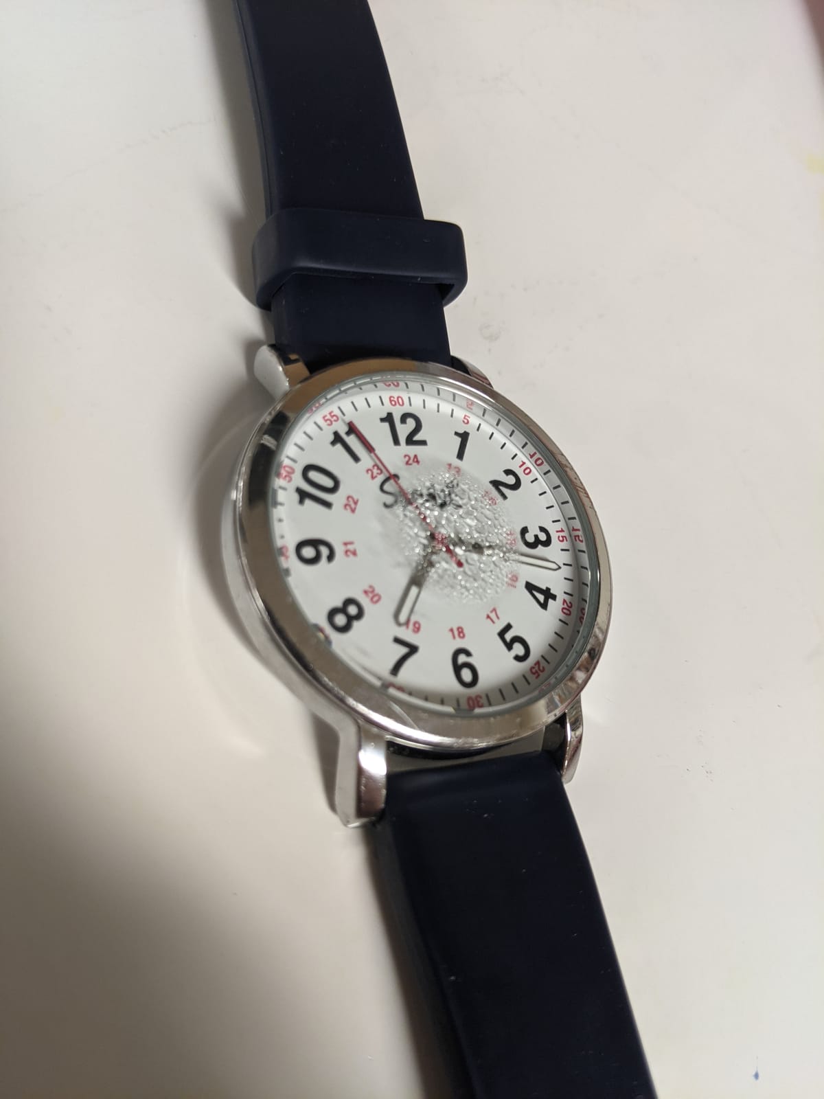 Speidel Original Scrub Watch™ for Nurse, Medical Professionals and Students – Various Medical Scrub Colors, Easy Read Dial, Military Time with Second Hand, Silicone Band, Water Resistant customer photo 2