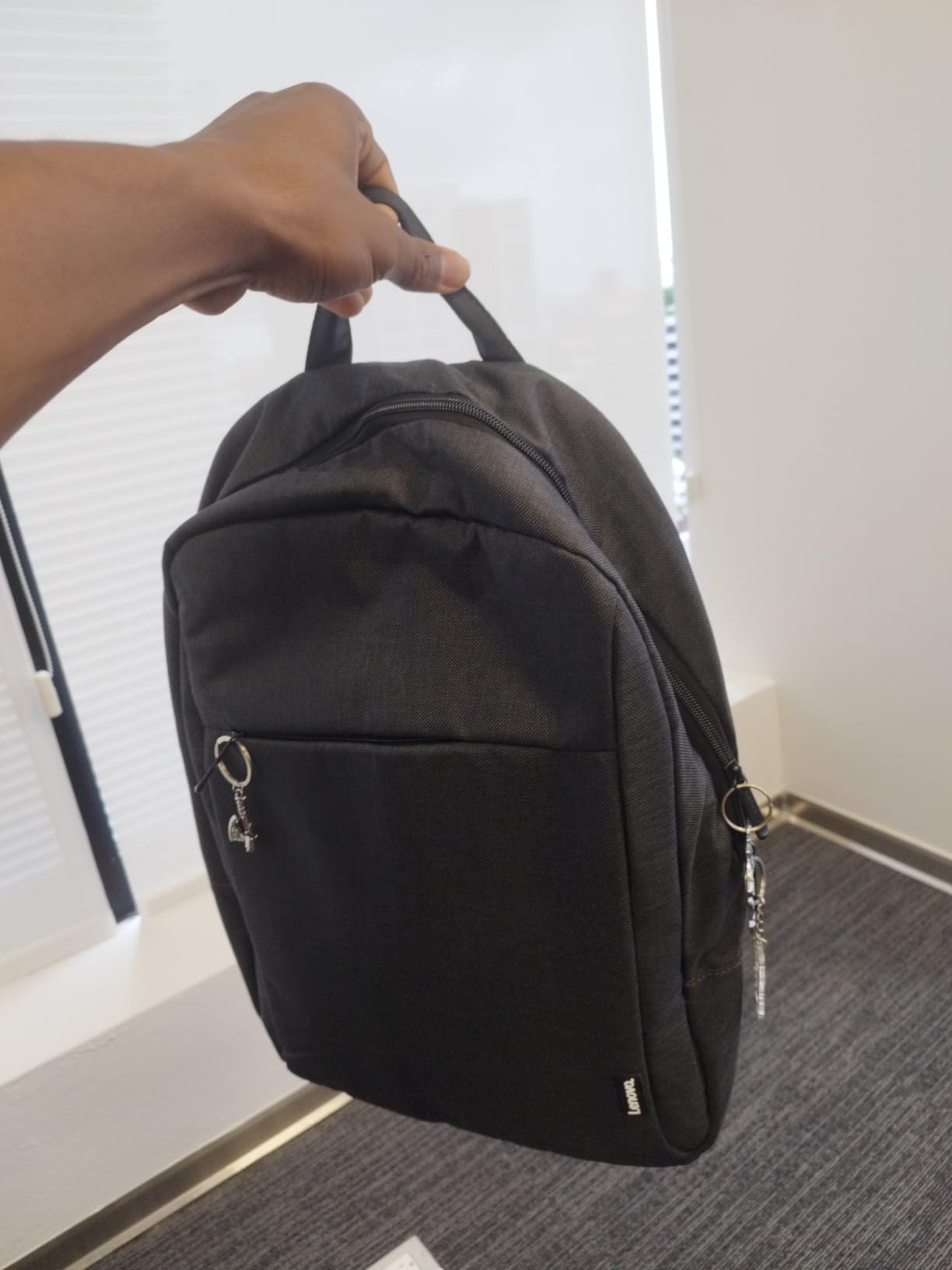 Lenovo Laptop Backpack B210, 15.6-Inch Laptop/Tablet, Durable, Water-Repellent, Lightweight, Clean Design, Sleek for Travel, Business Casual or College, GX40Q17225, Black customer photo 2