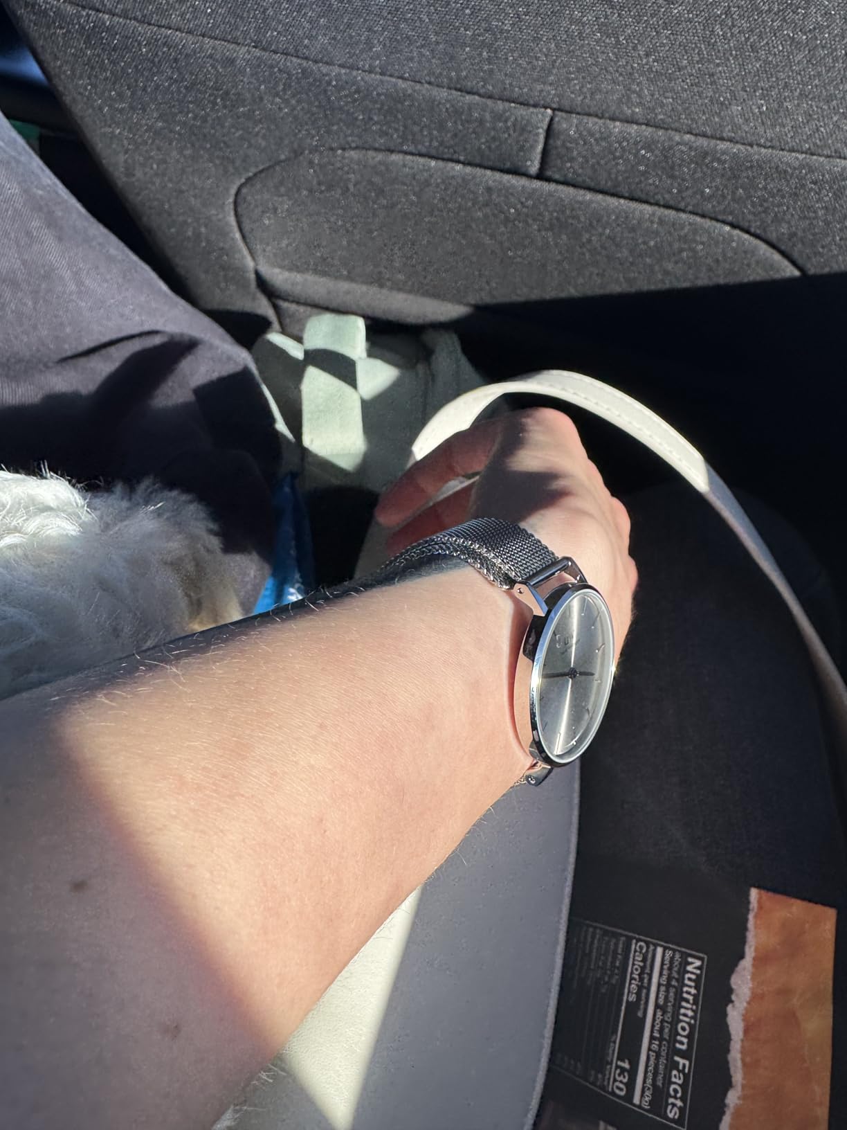 Daniel Wellington Petite Sterling Unisex Watch – Japanese Quartz Movement, Stainless Steel Mesh Strap, Water Resistant, Analog Watch for Women & Men customer photo 1