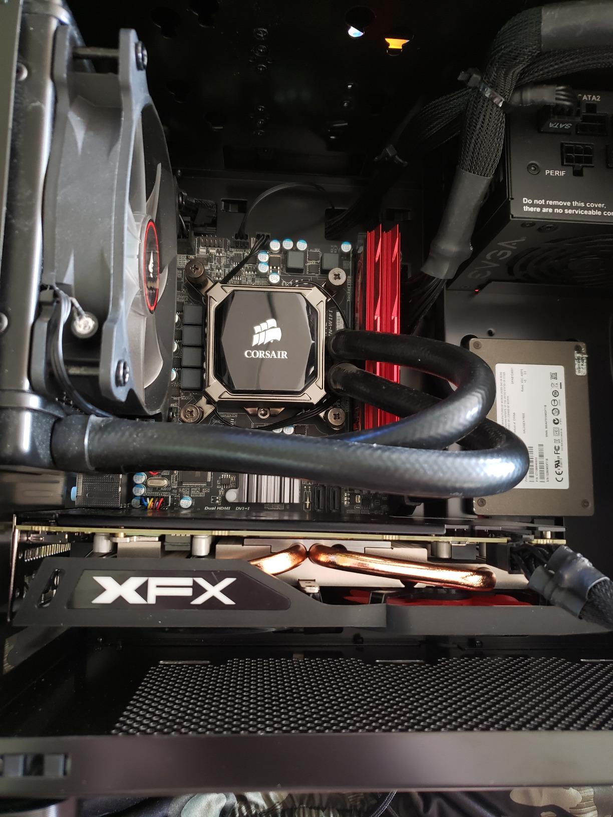 XFX Radeon RX 570 RS XXX Edition 1286MHz, 8gb GDDR5, DX12 VR Ready, Dual BIOS, 3xDP HDMI DVI, AMD Graphics Card (RX-570P8DFD6) customer photo 2