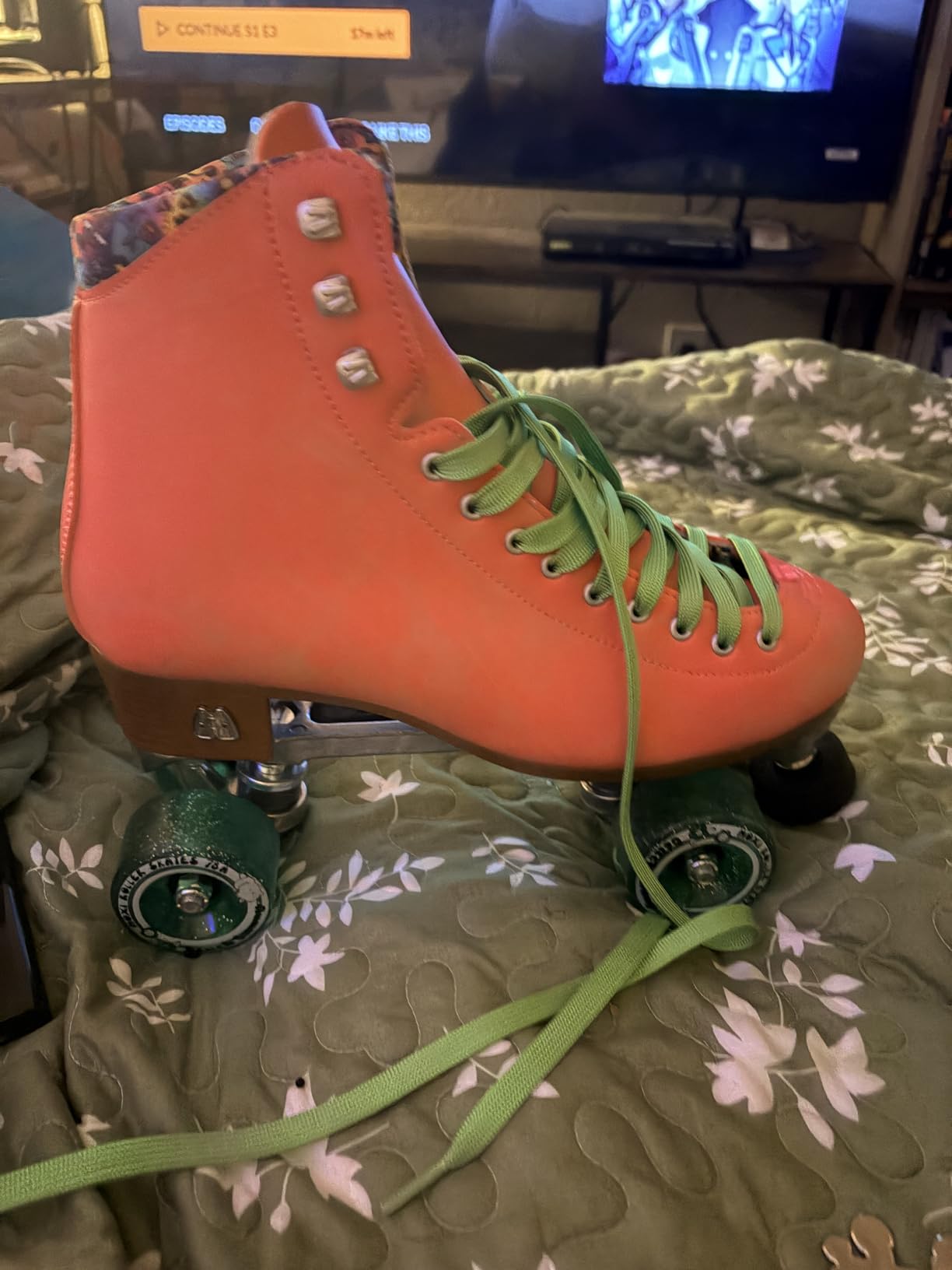 Moxi Beach Bunny Roller Skates for Women - Colorful, Precision-Fit Skate with High-Rebound Wheels, Moisture-Wicking Lining & Padding, Roller Skates customer photo 2
