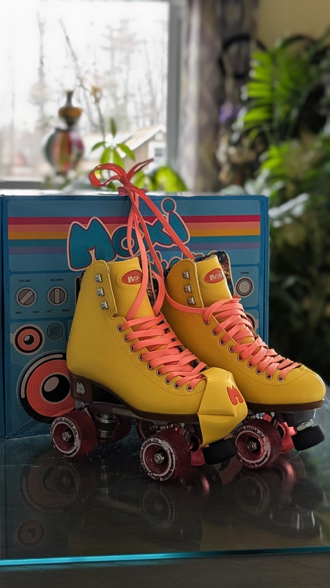 Moxi Beach Bunny Roller Skates for Women - Colorful, Precision-Fit Skate with High-Rebound Wheels, Moisture-Wicking Lining & Padding, Roller Skates customer photo 1