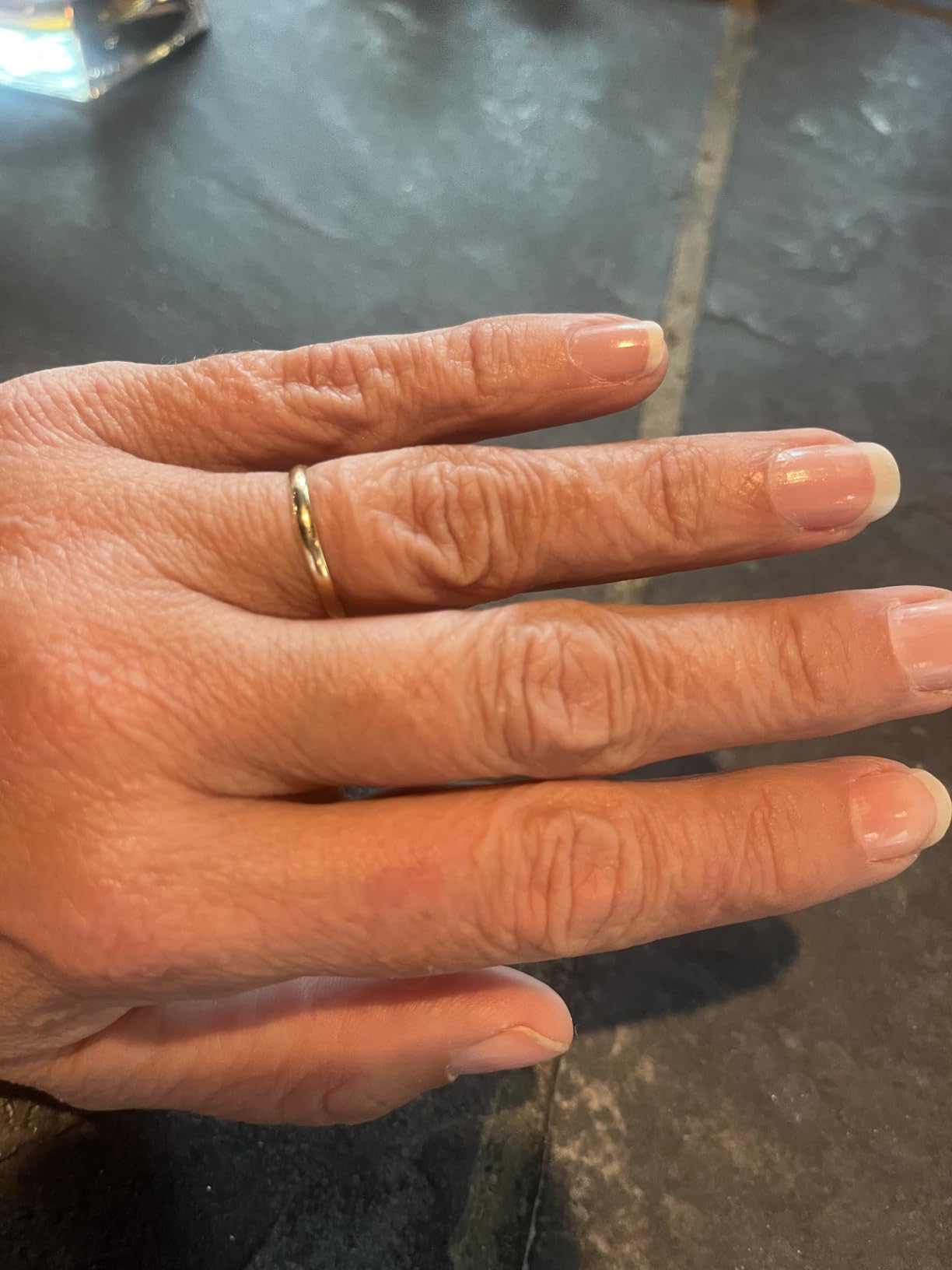 10K White/Yellow/Rose Gold 2MM Round Dome Wedding Band Ring customer photo 2