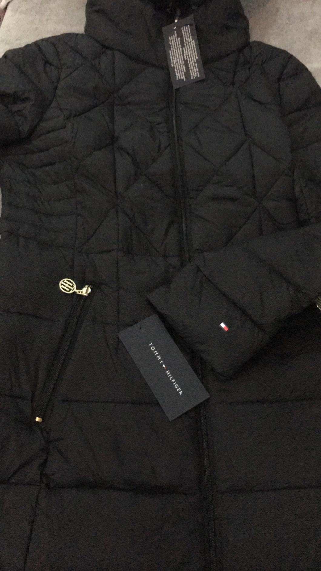 Tommy Hilfiger Women's Long Down Puffer Jacket customer photo 1