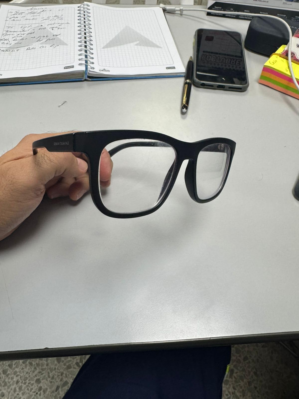 Armani Exchange mens Ax3050 Square Prescription Eyewear Frames customer photo 2