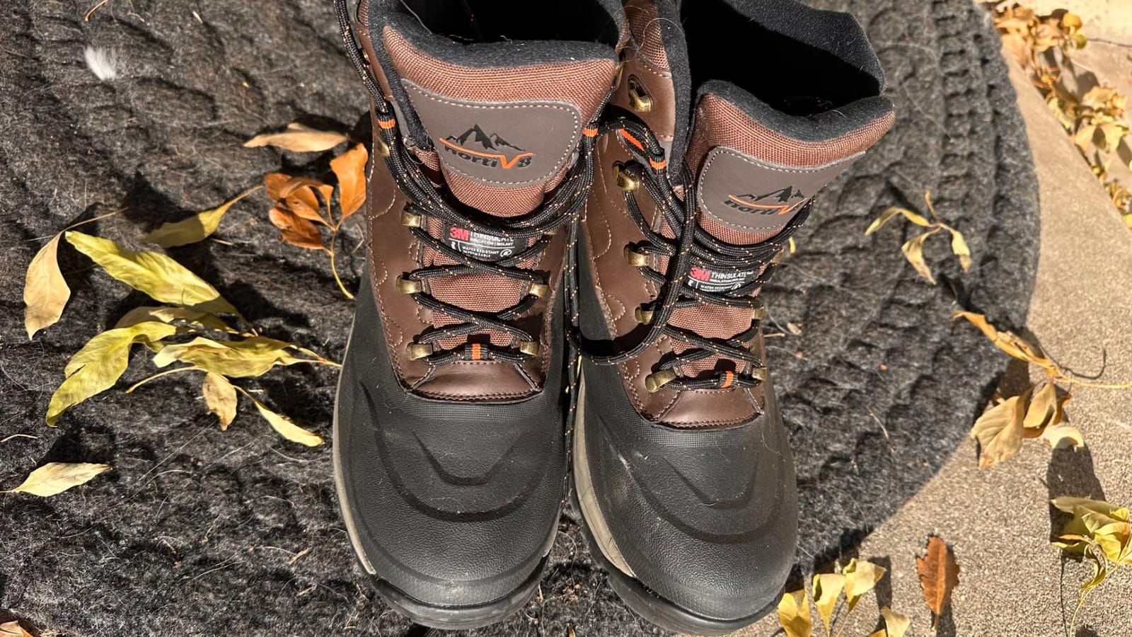 NORTIV 8 Men's Waterproof Hiking Winter Snow Boots customer photo 1