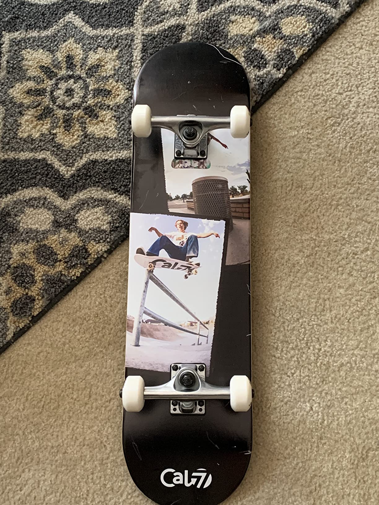Cal 7 Complete Standard Skateboard 7.5-8-Inch Deck customer photo 1