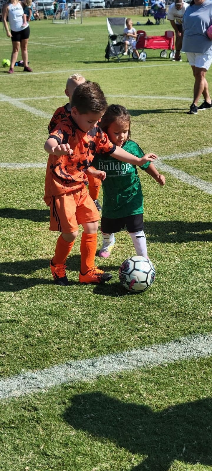 Hawkwell Kids Outdoor Firm Ground Turf Soccer Shoes(Toddler/Little Kid/Big Kid) customer photo 1