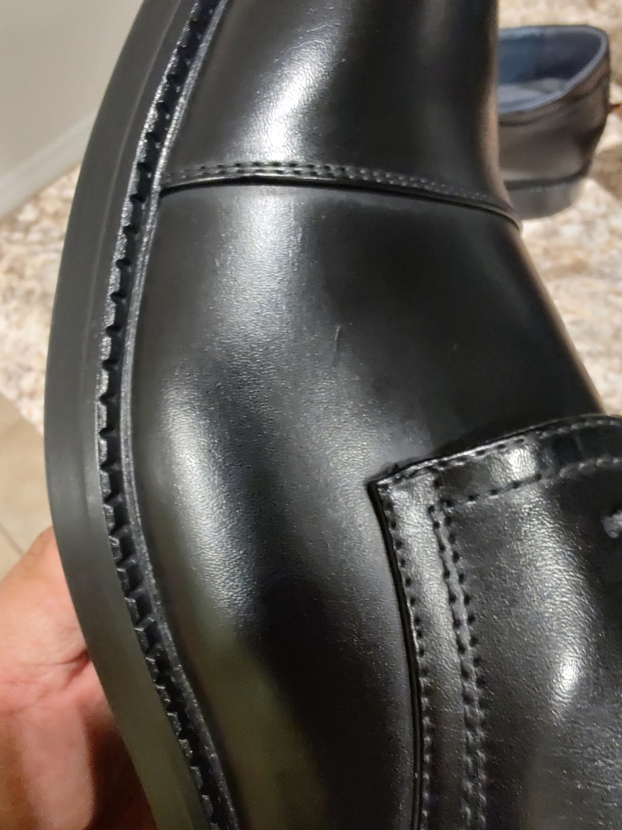 Bruno Marc Men's Dress Oxford Classic Cap Toe Shoes customer photo 1