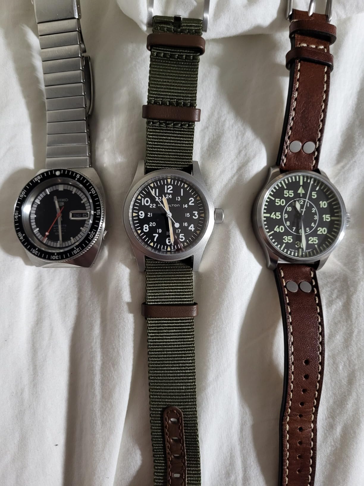 Hamilton Khaki Field Mechanical Men's Watch, 38mm Stainless Steel Case customer photo 1