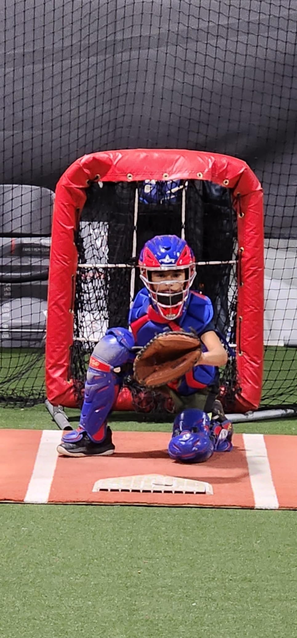 All-Star S7 Axis Ages 9 to 16 - Baseball Catching Equipment Kit (Includes Helmet, Chest Protector, Leg Guards), Meets NOCSAE customer photo 2