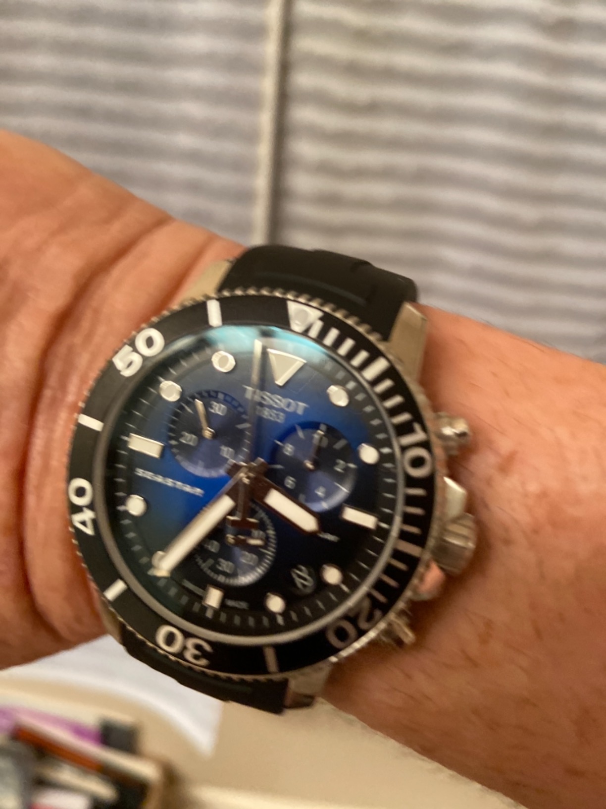 Tissot Men's Seastar 660/1000 Stainless Steel Casual Watch customer photo 1
