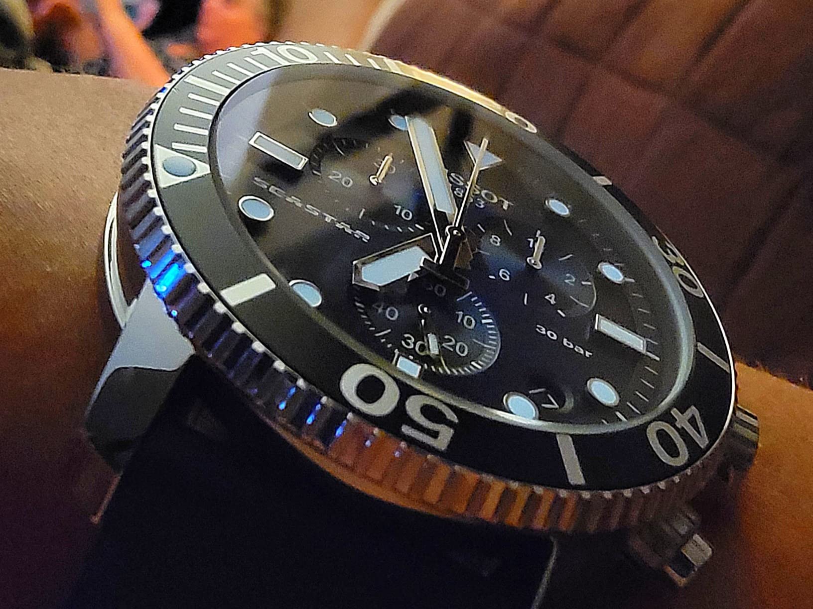Tissot Men's Seastar 660/1000 Stainless Steel Casual Watch customer photo 2