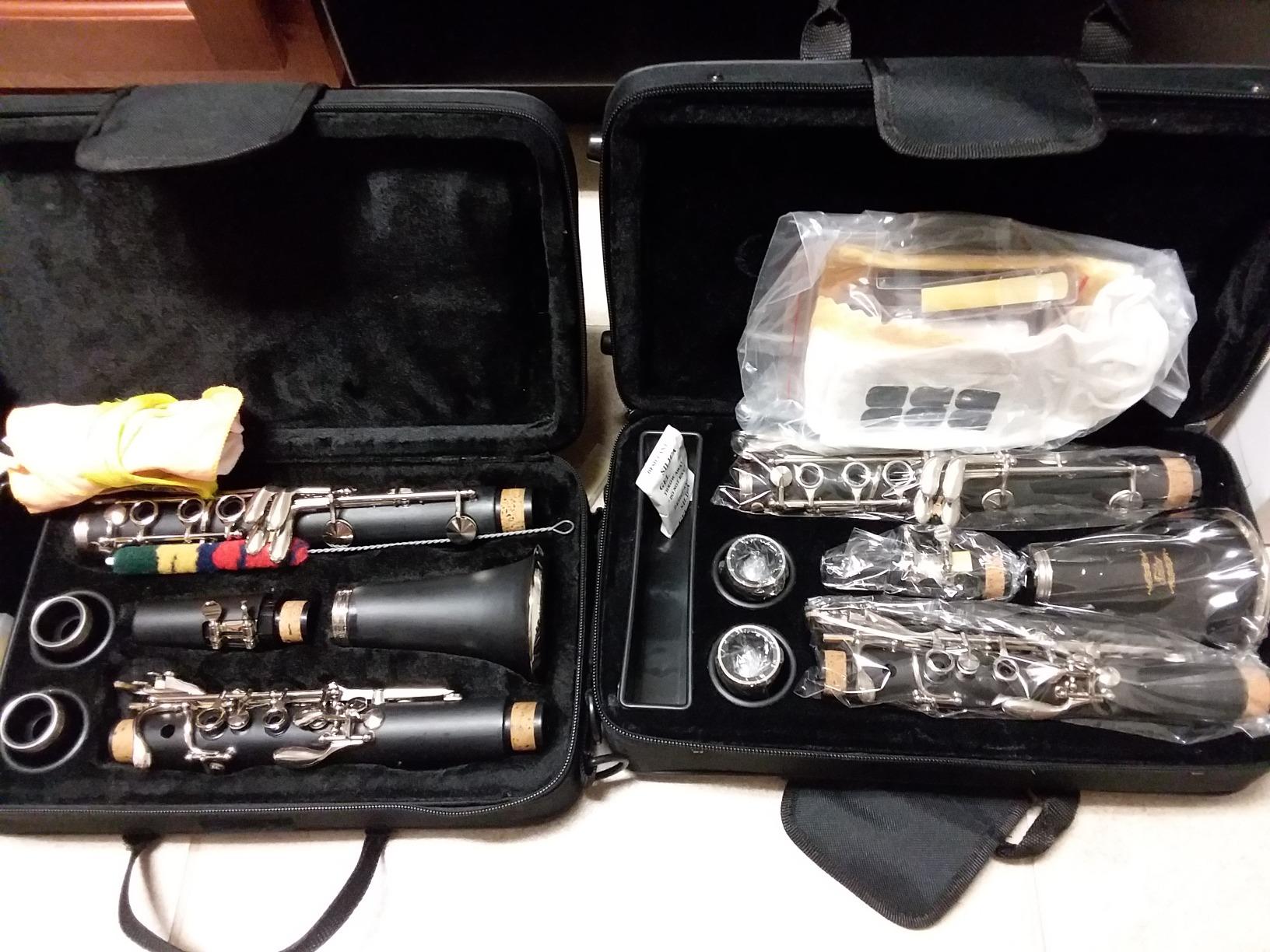 Eastar B Flat Ebonite Clarinet Beginner, Nickel, Hard Case Kit, ECL-300 customer photo 1