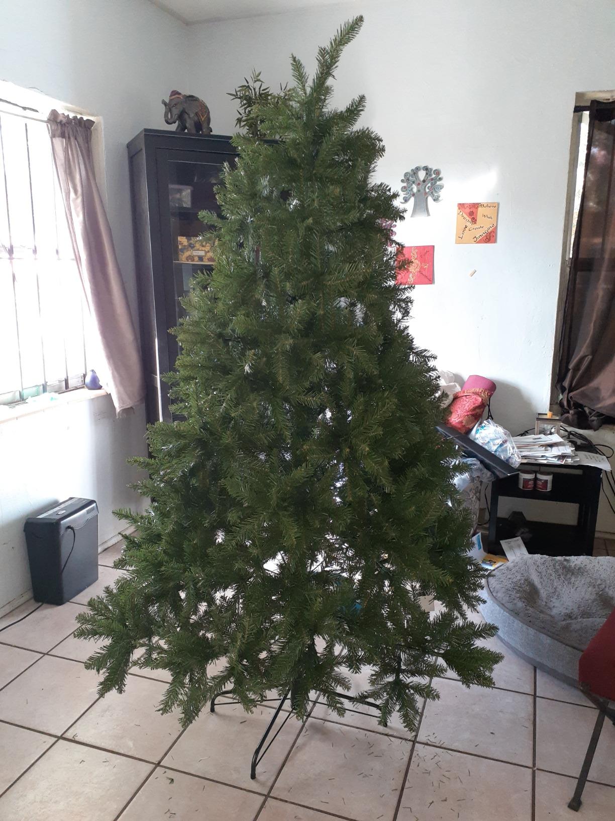 Best Choice Products Douglas Fir Christmas Tree, 7.5ft Unlit Artificial Full Fir Holiday Decoration, Realistic Appearance w/Metal Stand customer photo 1