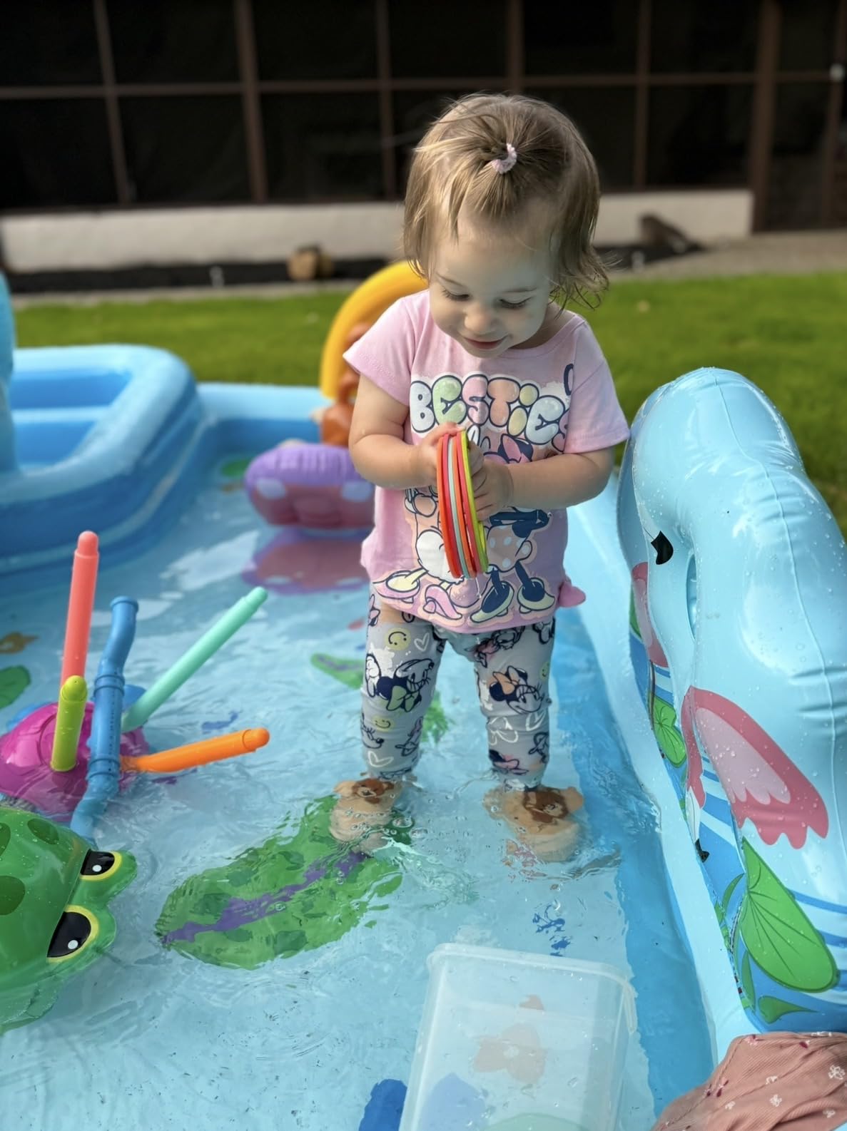 INTEX Jungle Adventure Inflatable Water Slide Park & Kiddie Swimming Pool customer photo 2