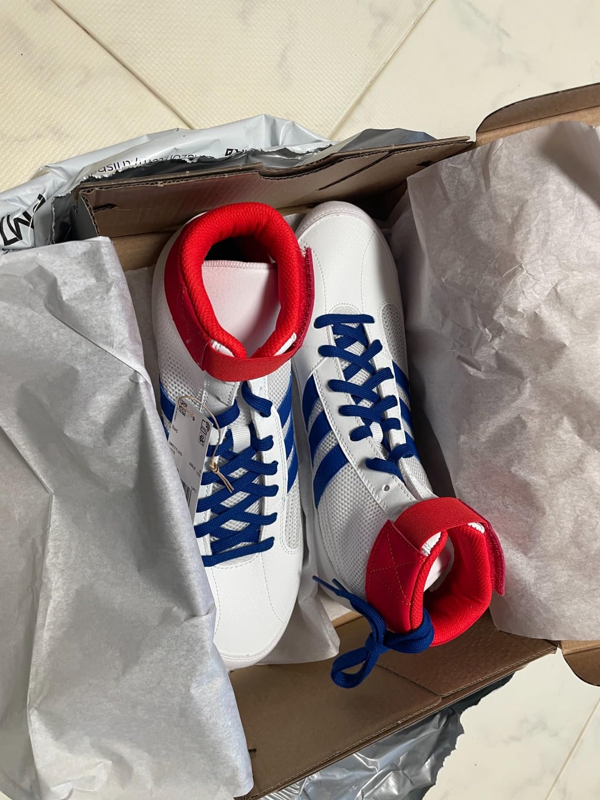 adidas Men's HVC 2 Wrestling Shoes customer photo 1