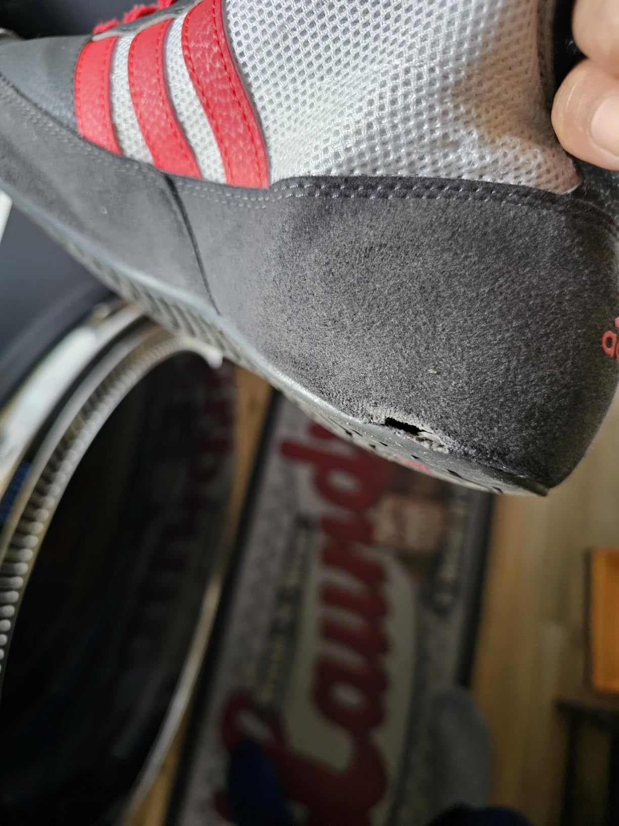 adidas Men's HVC 2 Wrestling Shoes customer photo 2