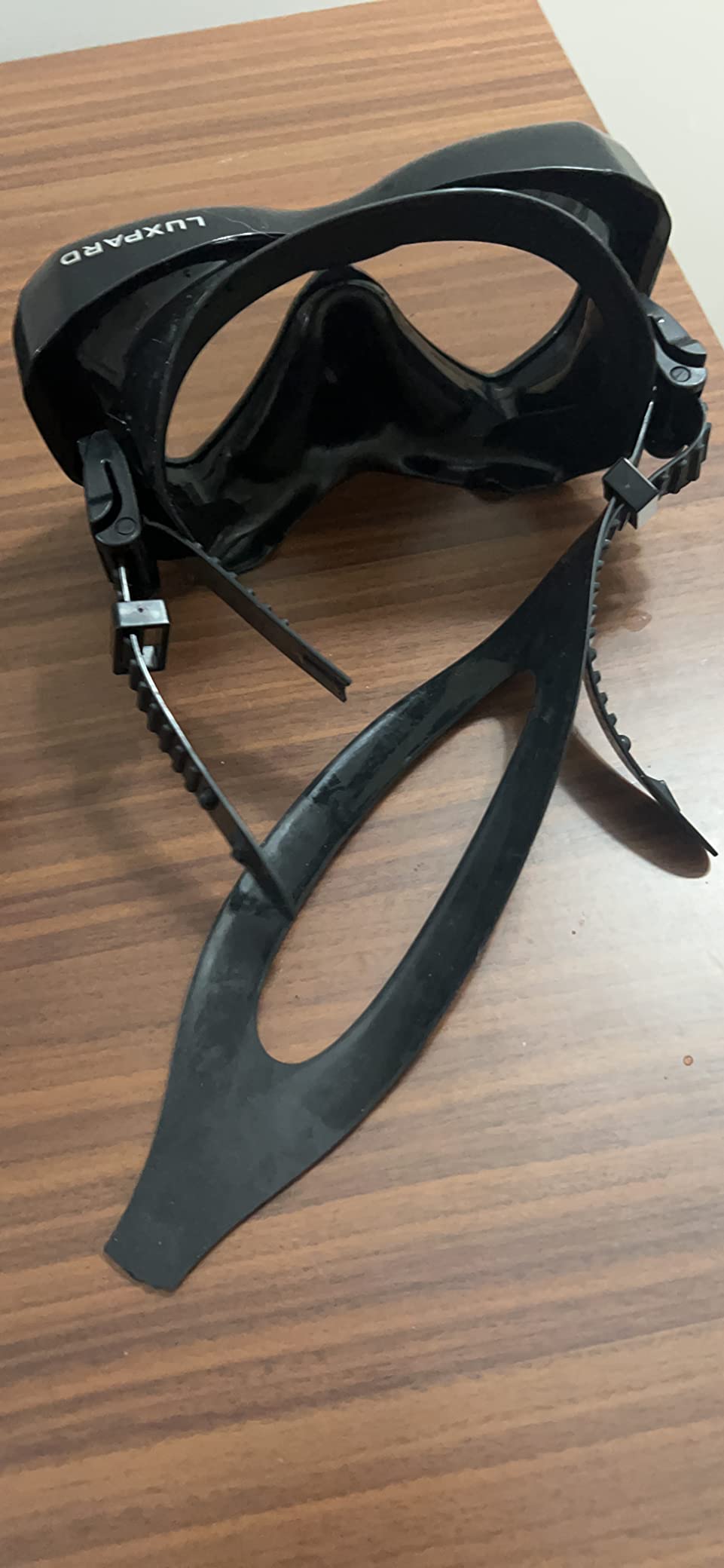 Snorkel Set Adults, Snorkel Mask and Dual Drain Valve Dry Snorkel customer photo 2