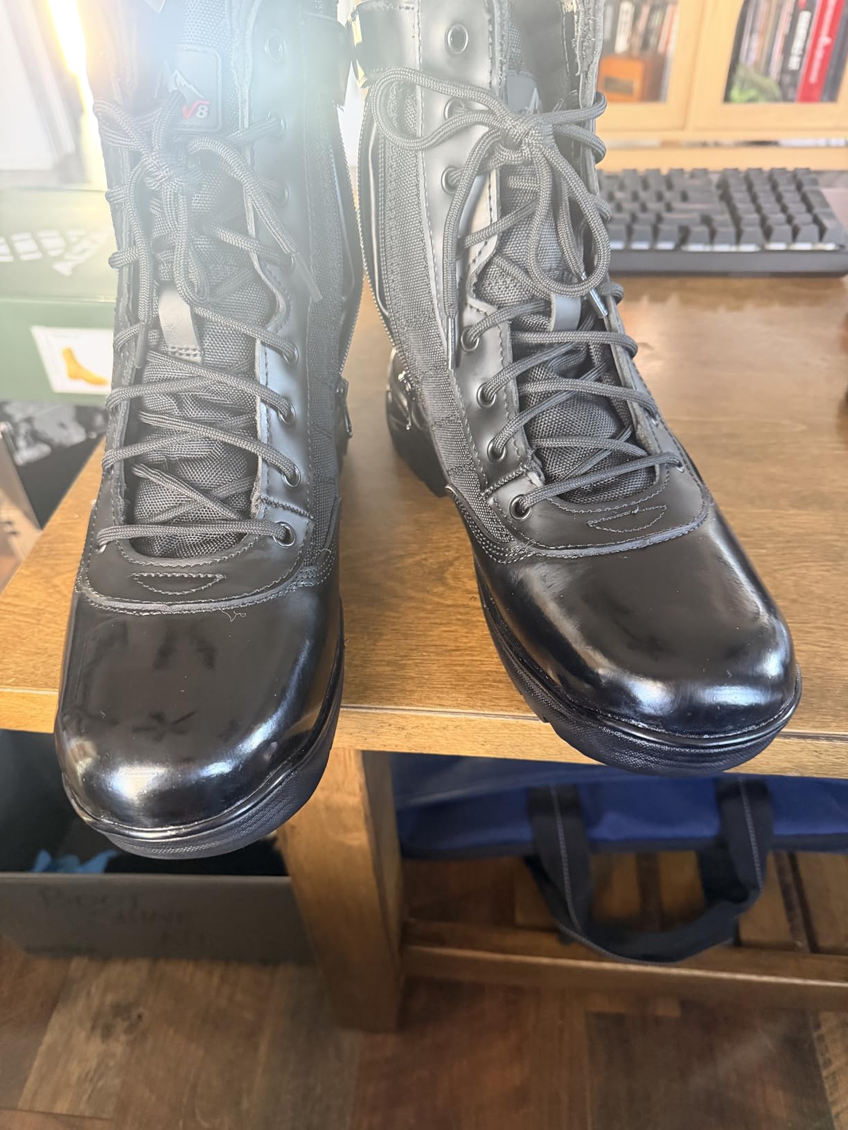 NORTIV 8 Men's Military Tactical Work Boots customer photo 2