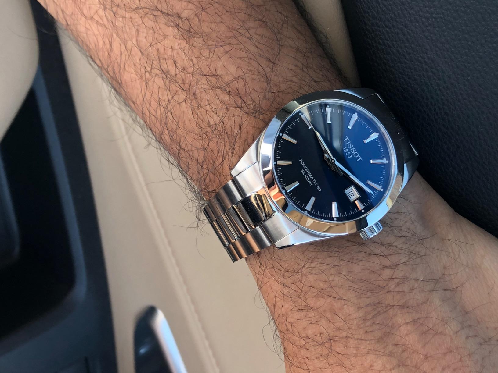 Tissot Mens Gentleman Stainless Steel Dress Watch customer photo 2
