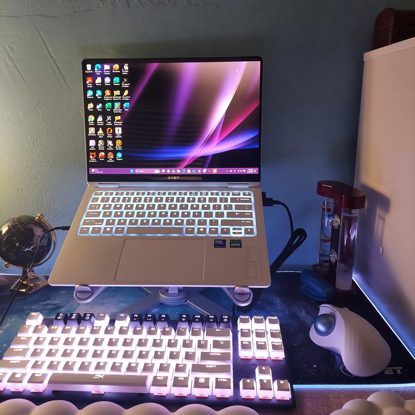 HyperX Alloy Origins Core - Tenkeyless Mechanical Gaming Keyboard, Software Controlled Light & Macro Customization, Compact Form Factor, RGB LED Backlit, Linear HyperX Red Switch,Black customer photo 2