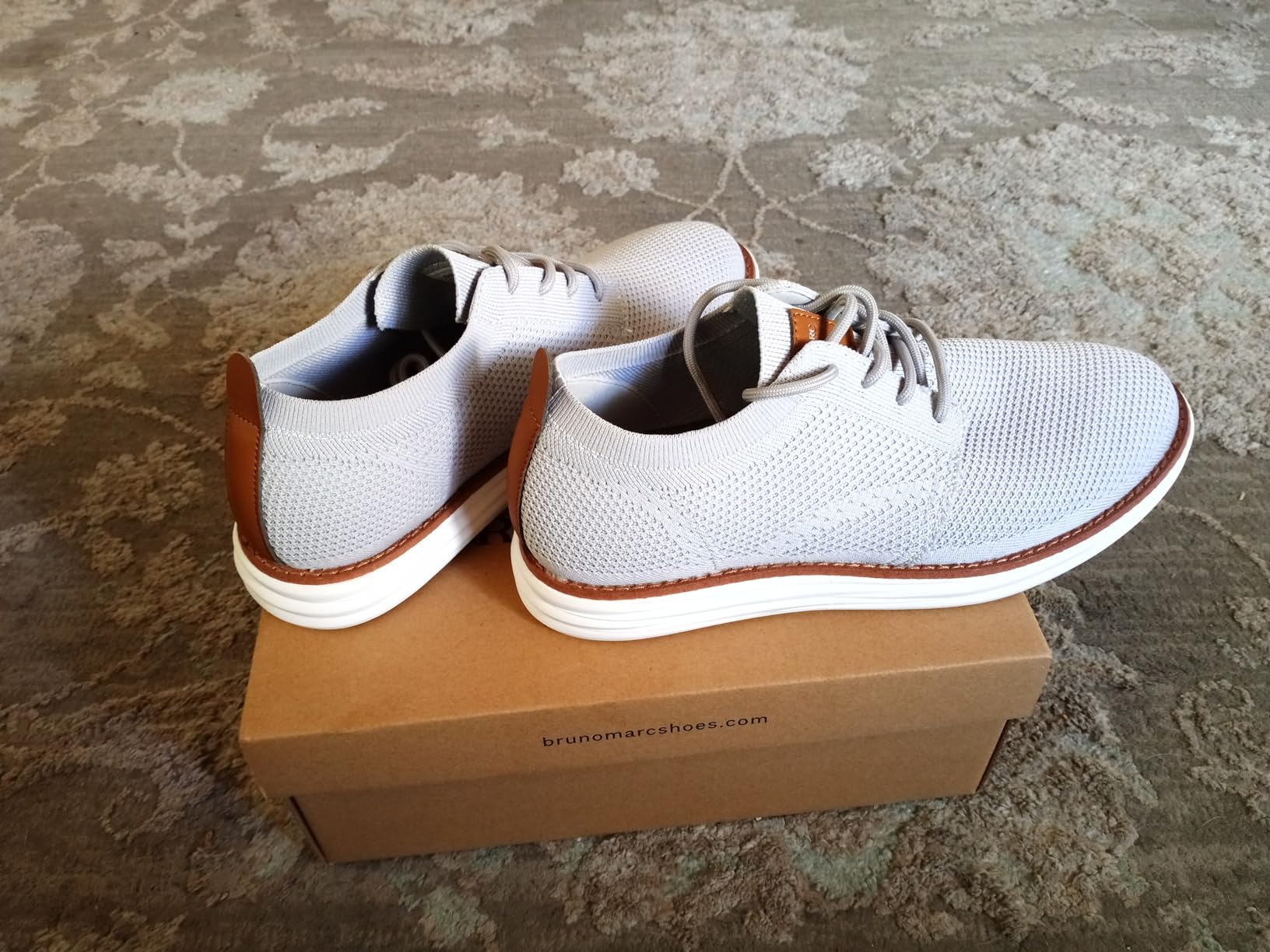 Bruno Marc Men's KnitFlex Breeze Casual Dress Sneakers customer photo 1