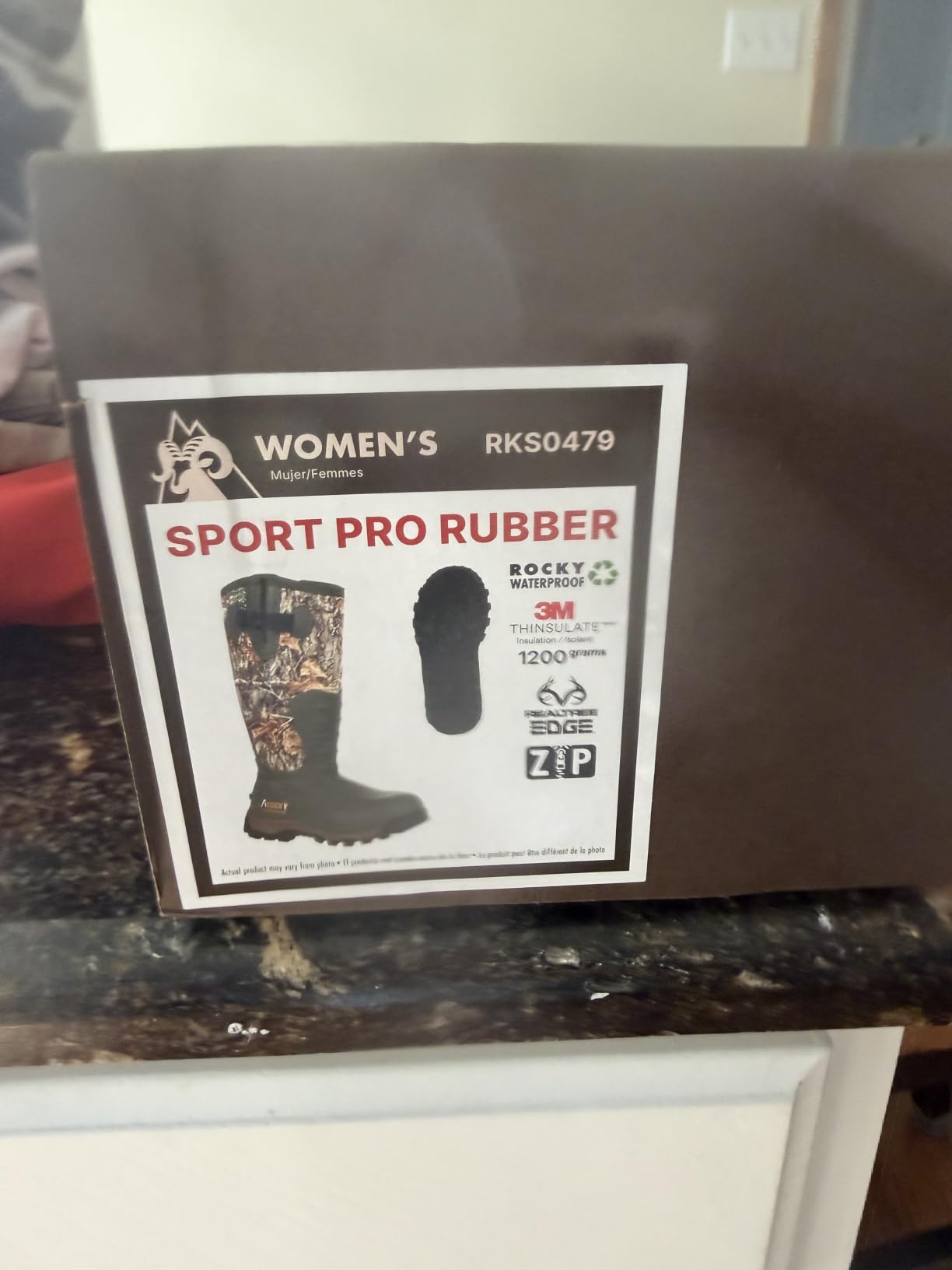 ROCKY Sport Pro Pull-On Rubber Snake Boot customer photo 2