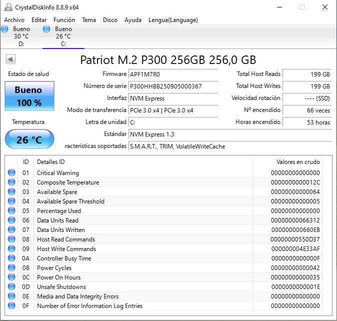 Patriot P300 M.2 PCIe Gen 3 x4 512GB Low-Power Consumption SSD customer photo 2