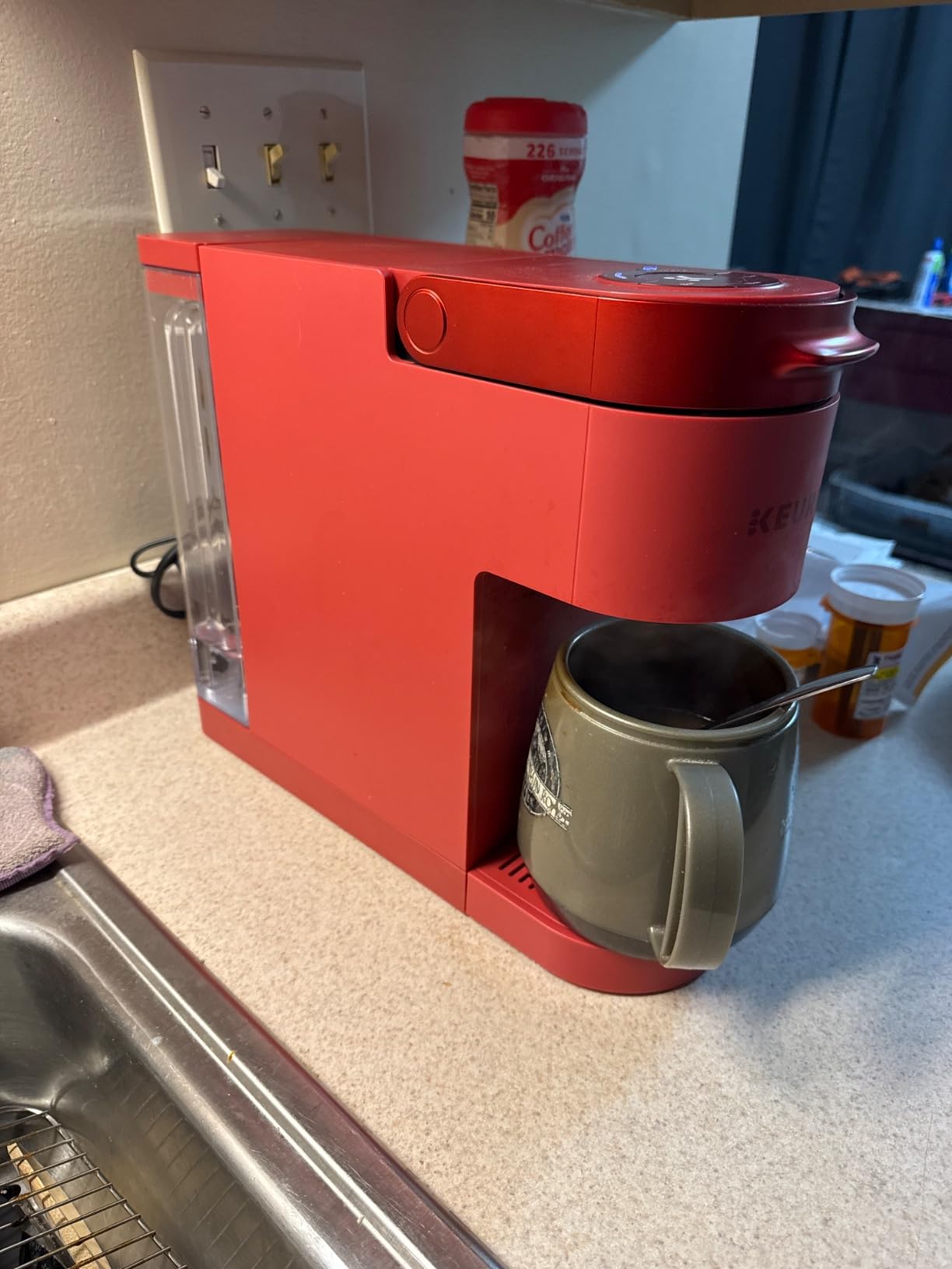 Keurig K-Slim Single Serve K-Cup Pod Coffee Maker, Multistream Technology, 3 Brew Sizes, Slim and Sleek Design, 46oz Removable Reservoir, Black customer photo 2