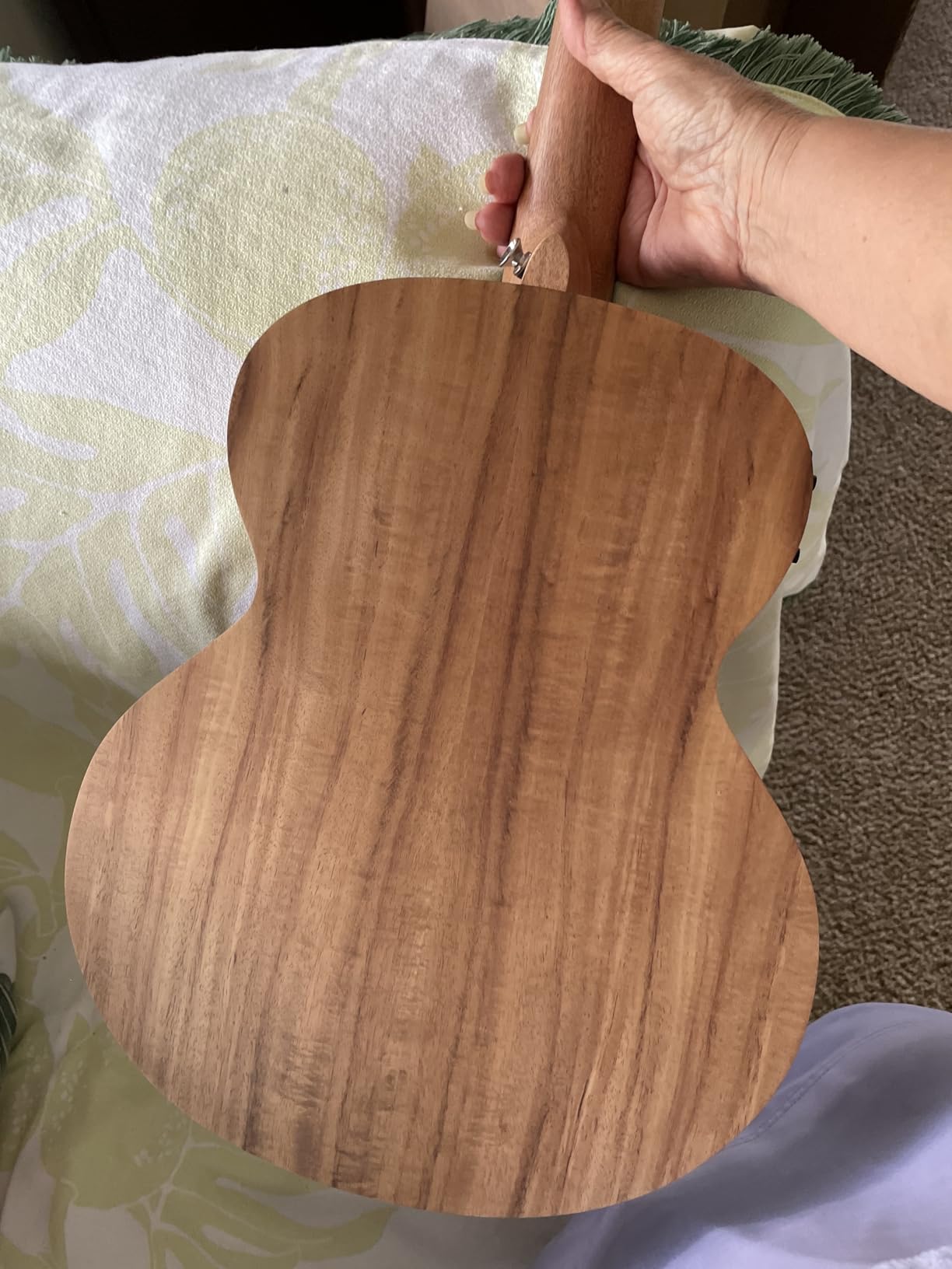 Caramel CB207 Acacia Baritone Acoustic Electric Ukulele with Truss Rod customer photo 2