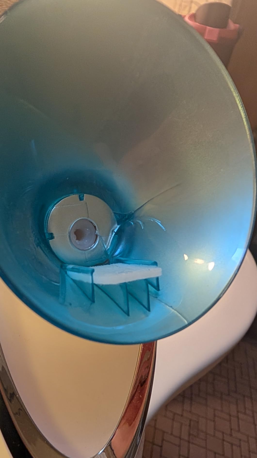 EZBASICS Facial Steamer, Nano Ionic Warm Mist for Facial Deep Cleaning Blue customer photo 1