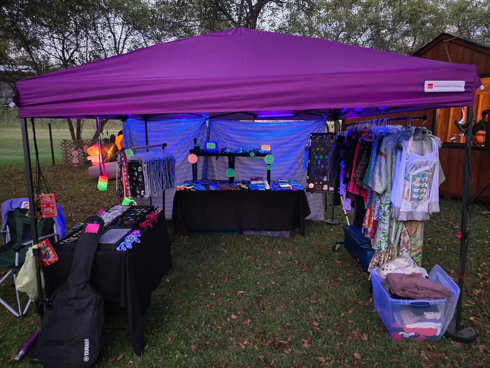 Best Choice Products 10x10 Pop Up Canopy Tent, EZ Setup, Red customer photo 2