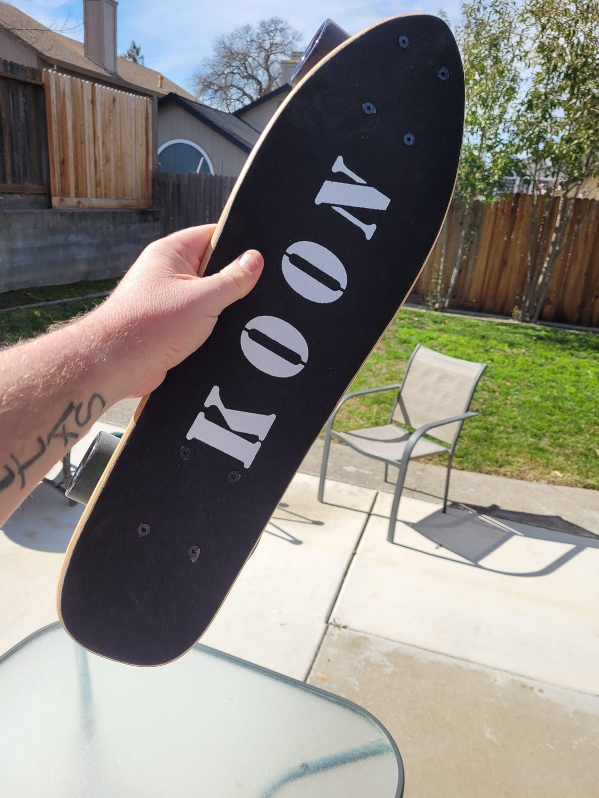 KO-ON Skateboard, 22 Inch Mini Cruiser Complete Skateboard customer photo 1
