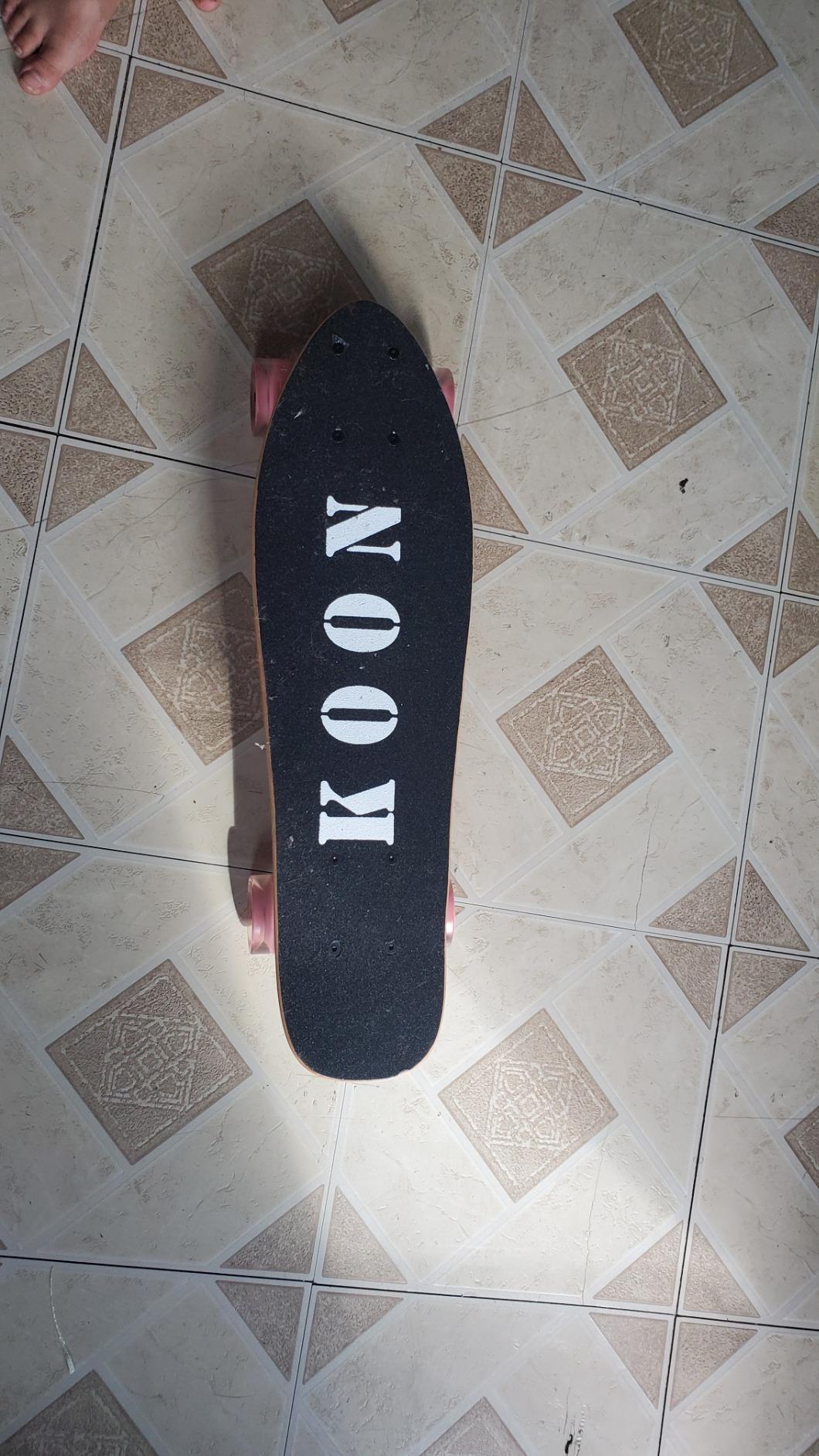 KO-ON Skateboard, 22 Inch Mini Cruiser Complete Skateboard customer photo 2