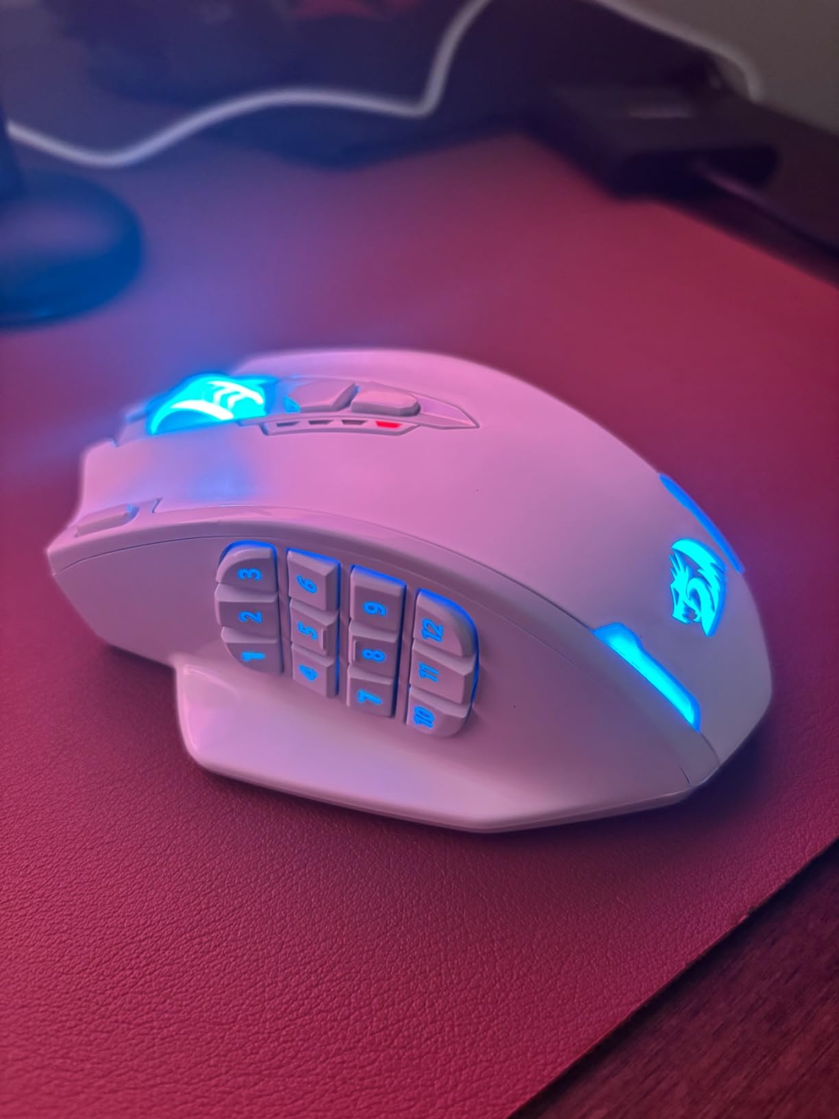 Redragon M913 Wireless RGB MMO Gaming Mouse 16000 DPI Remapping Keys customer photo 1