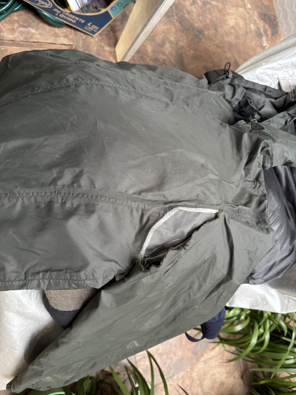 33,000ft Men's Packable Rain Jacket Lightweight Waterproof Golf Raincoat customer photo 2