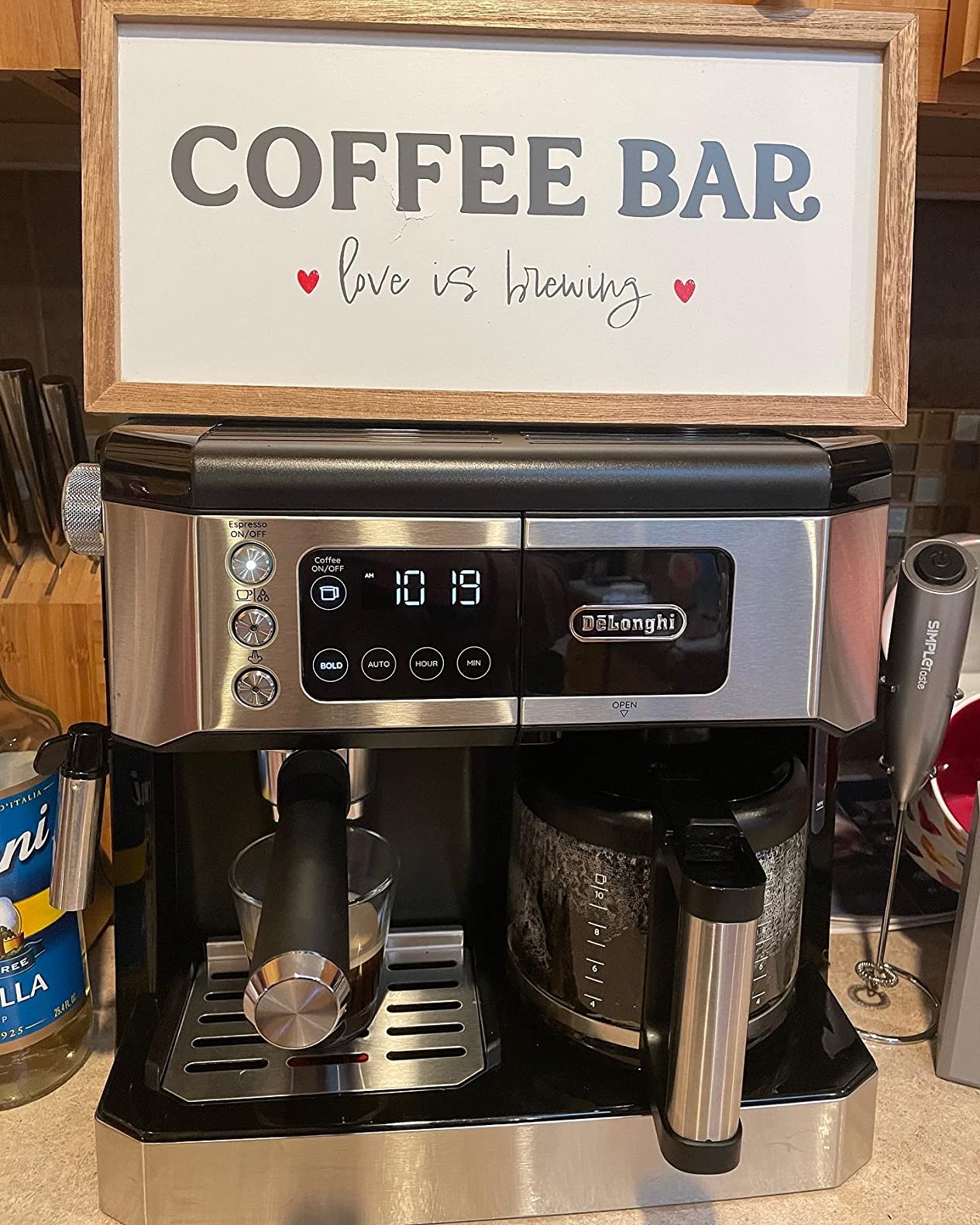 De'Longhi COM530M All-In-One Combination Coffee and Espresso Machine, 47 ounces customer photo 2