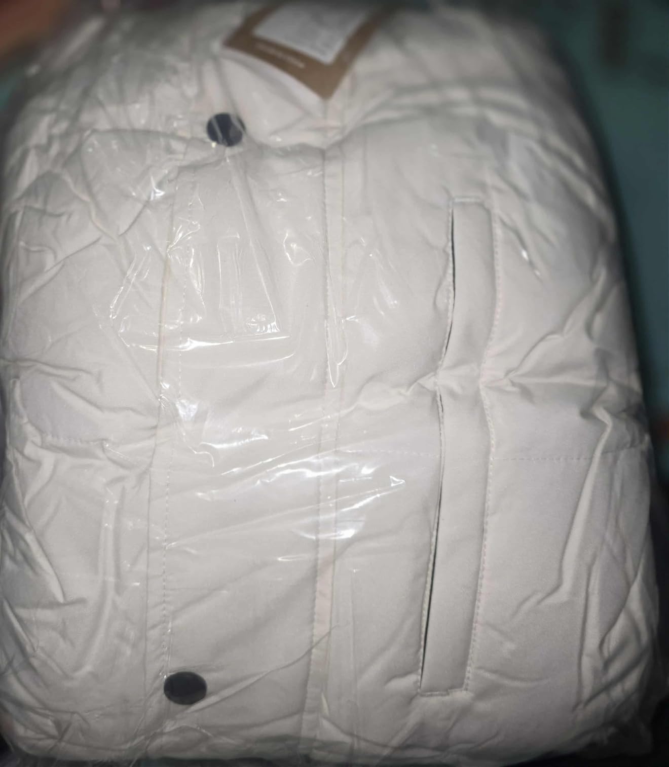 wantdo Men's Winter Jacket Warm Padded Parka Waterproof Hooded Puffer Coat customer photo 2