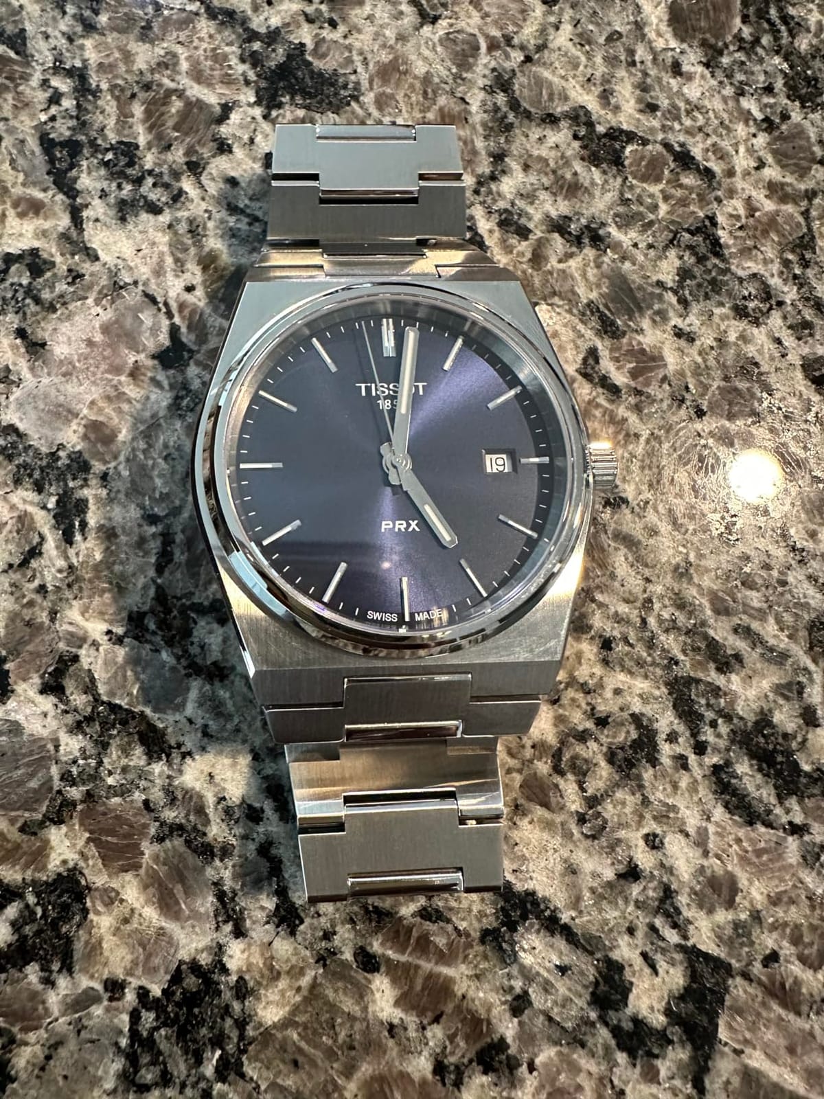 Tissot PRX, Swiss Quartz, 40mm, Blue Dial, Men’s Watch customer photo 2