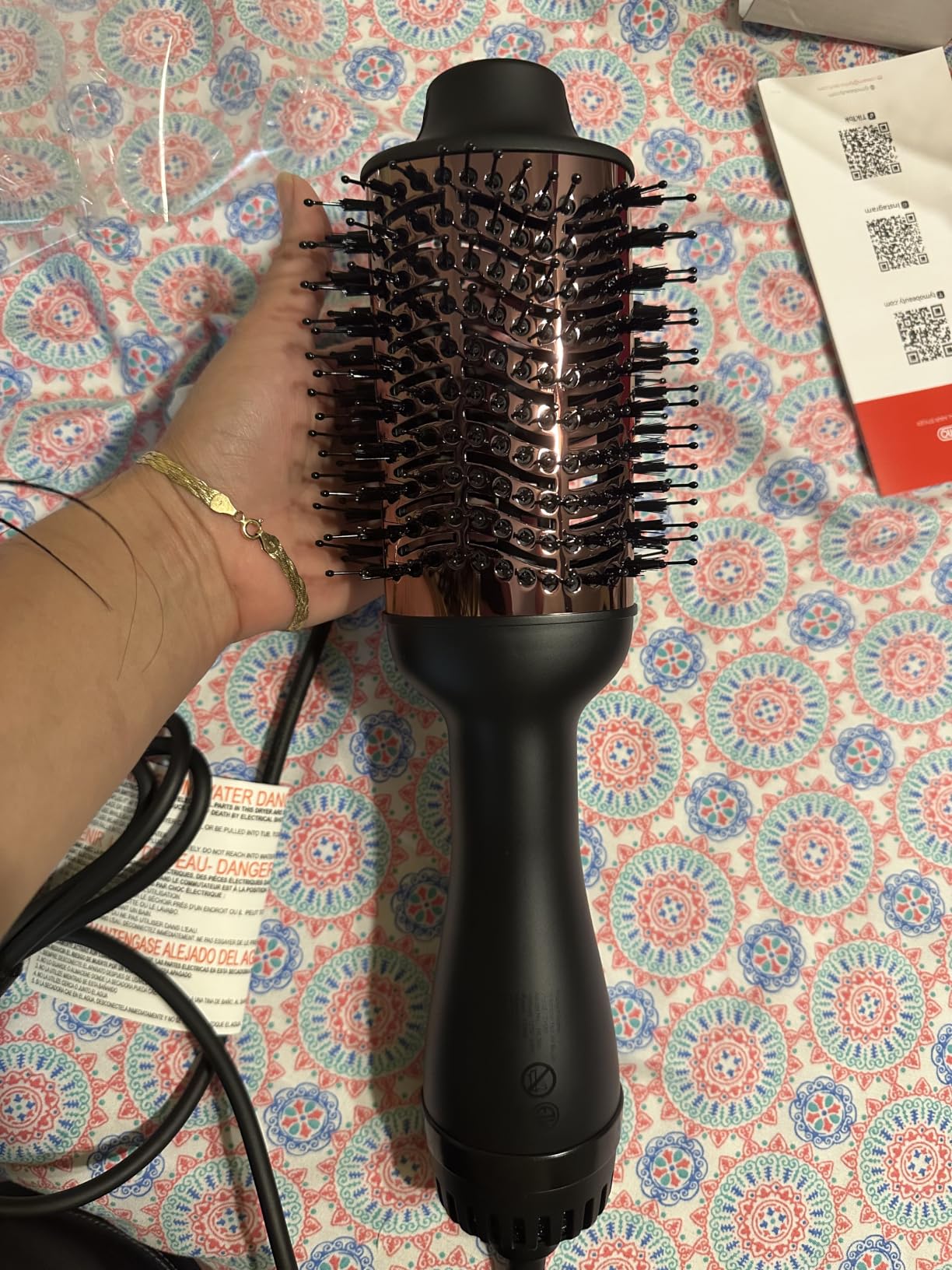 TYMO Hair Dryer Brush Blow Dryer Brush in One, 4 in 1 Hairdryer and Styler customer photo 1