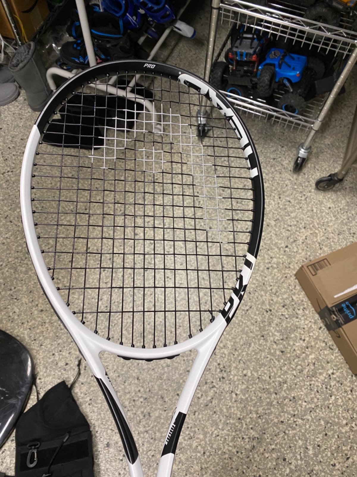 Head Metallix Attitude Pro White Tennis Racket - Pre-Strung Adult Tennis Racquet for Control and Maneuverability customer photo 1