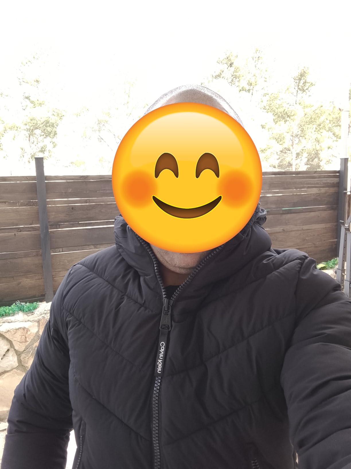 Calvin Klein Men's Heavyweight Short Puffer customer photo 1