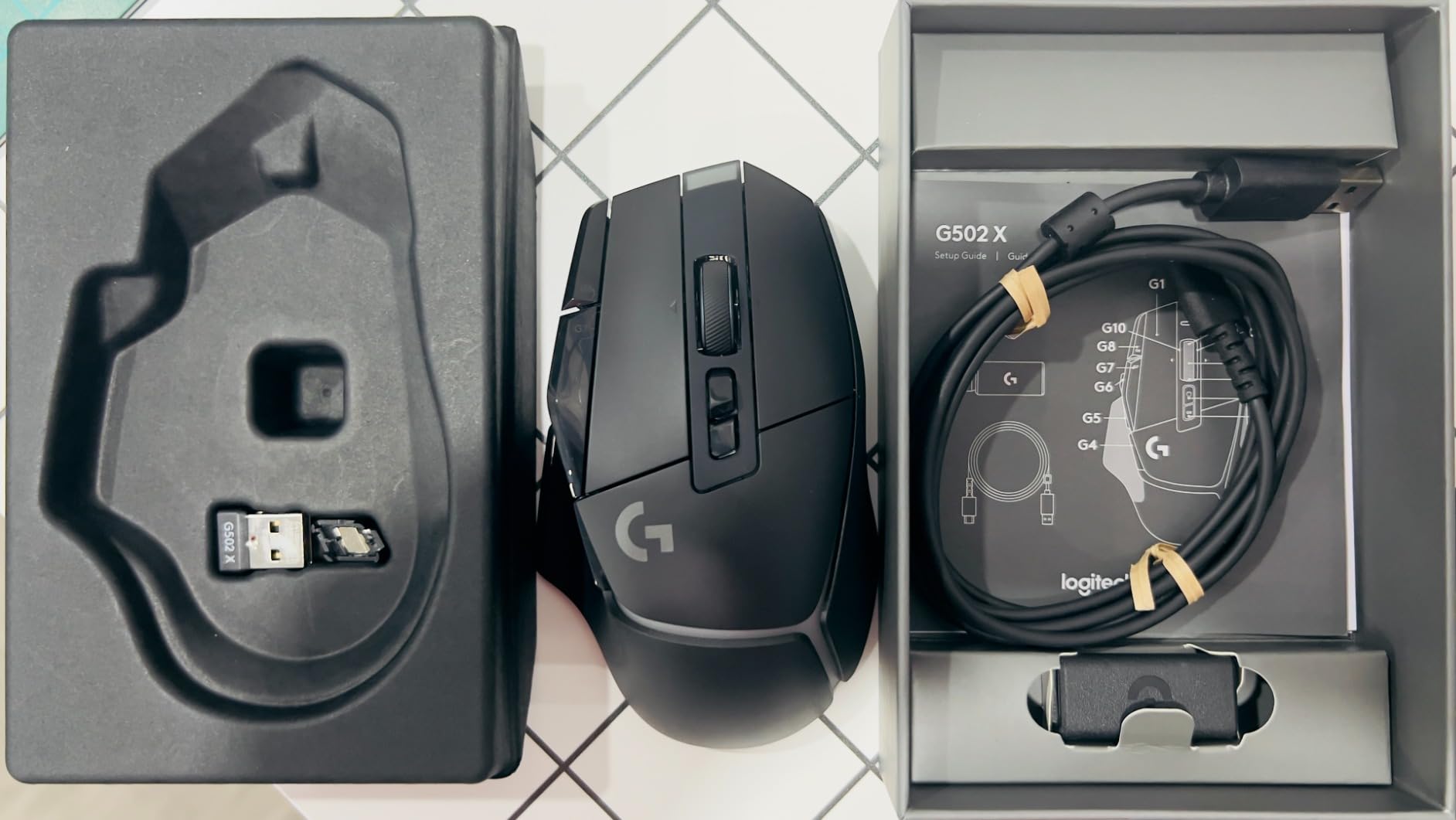 Logitech G502 X Plus Wireless RGB Gaming Mouse - Black customer photo 2