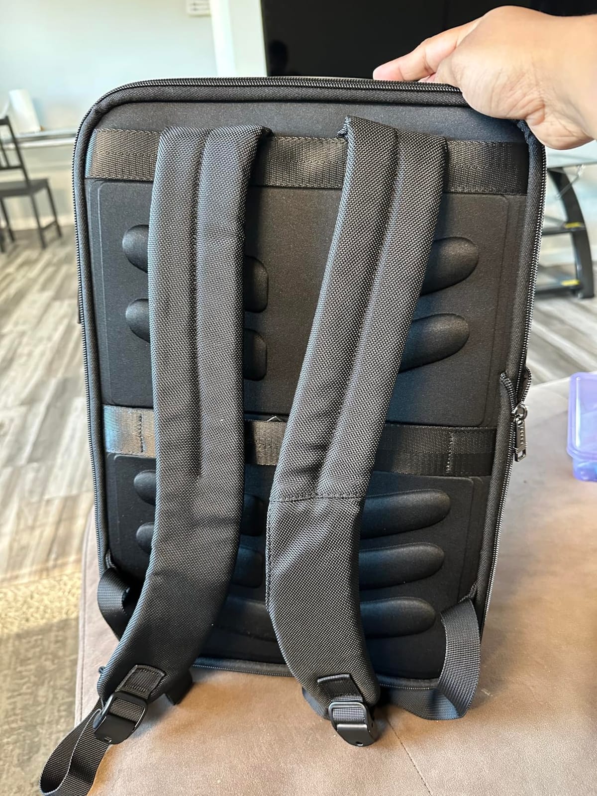 BOPai Hard Shell Tsa Laptop Backpack for Men Gaming Backpack for 17.3 inch Anti Theft Expansion Backpack Light Slim Black Usb Waterproof 15.6 Rucksack customer photo 2