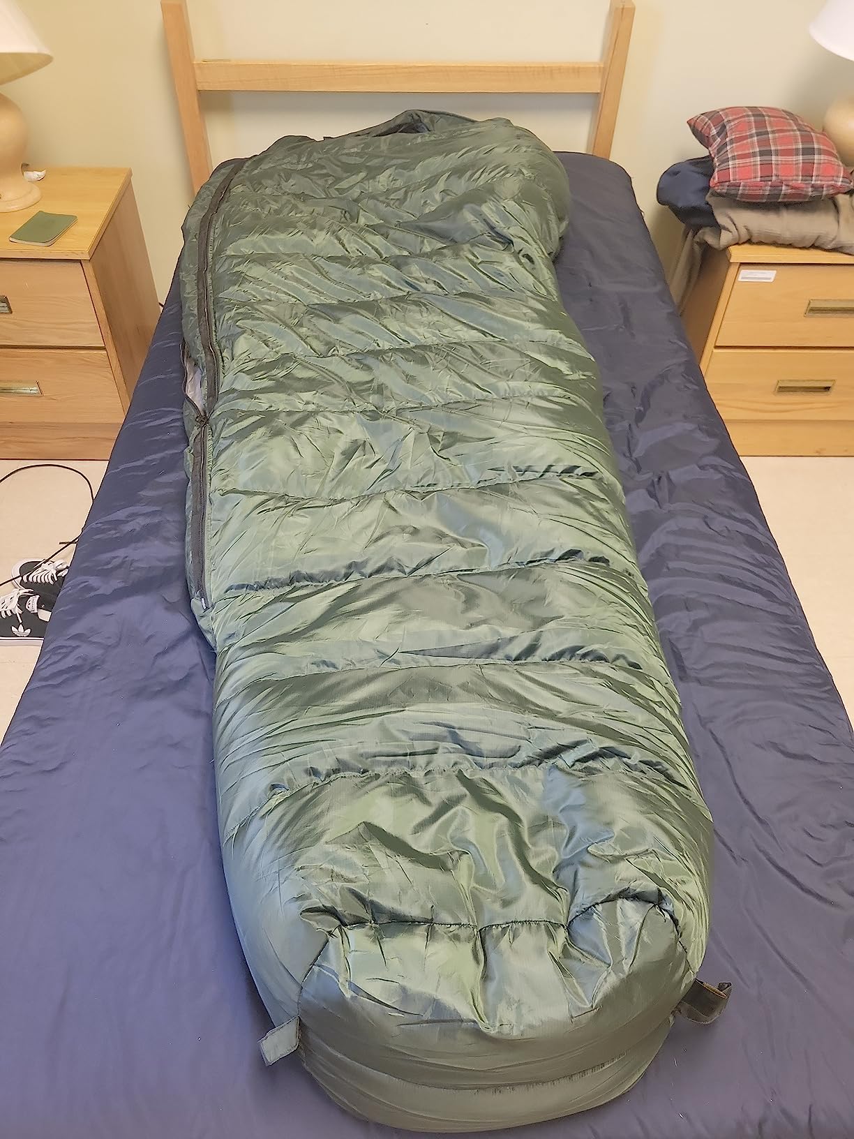 AKMAX Down Mummy Sleeping Bag -13°F Cold Weather Camping Backpacking customer photo 1