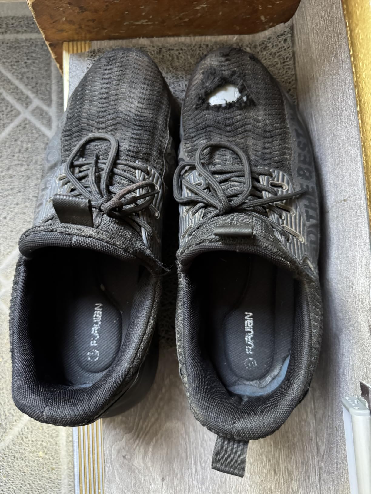 Steel Toe Shoes for Men Women Slip On Safety Shoes Comfortable Work Shoes customer photo 2